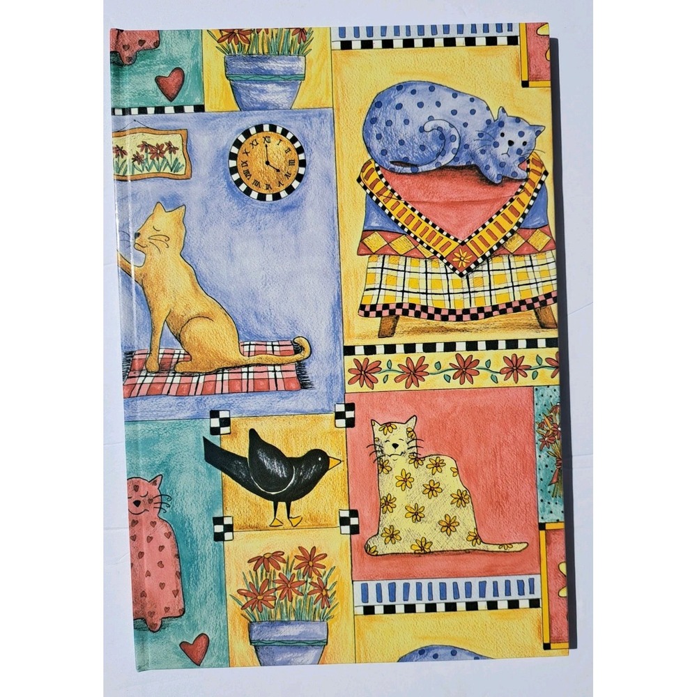 Vintage Y2K Kitty Cat Notebook‎ Journal Diary  NOS A4